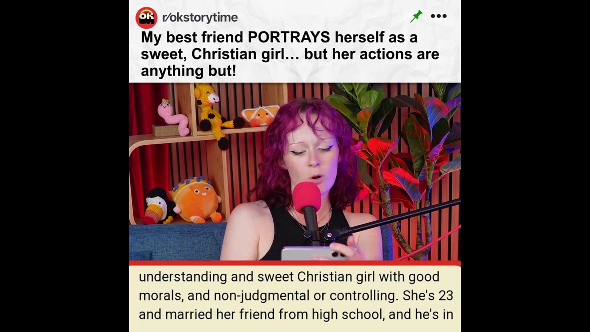 'Video thumbnail for My best friend PORTRAYS herself as a sweet, Christian girl… but her actions are anything but! | Reddit Stories'