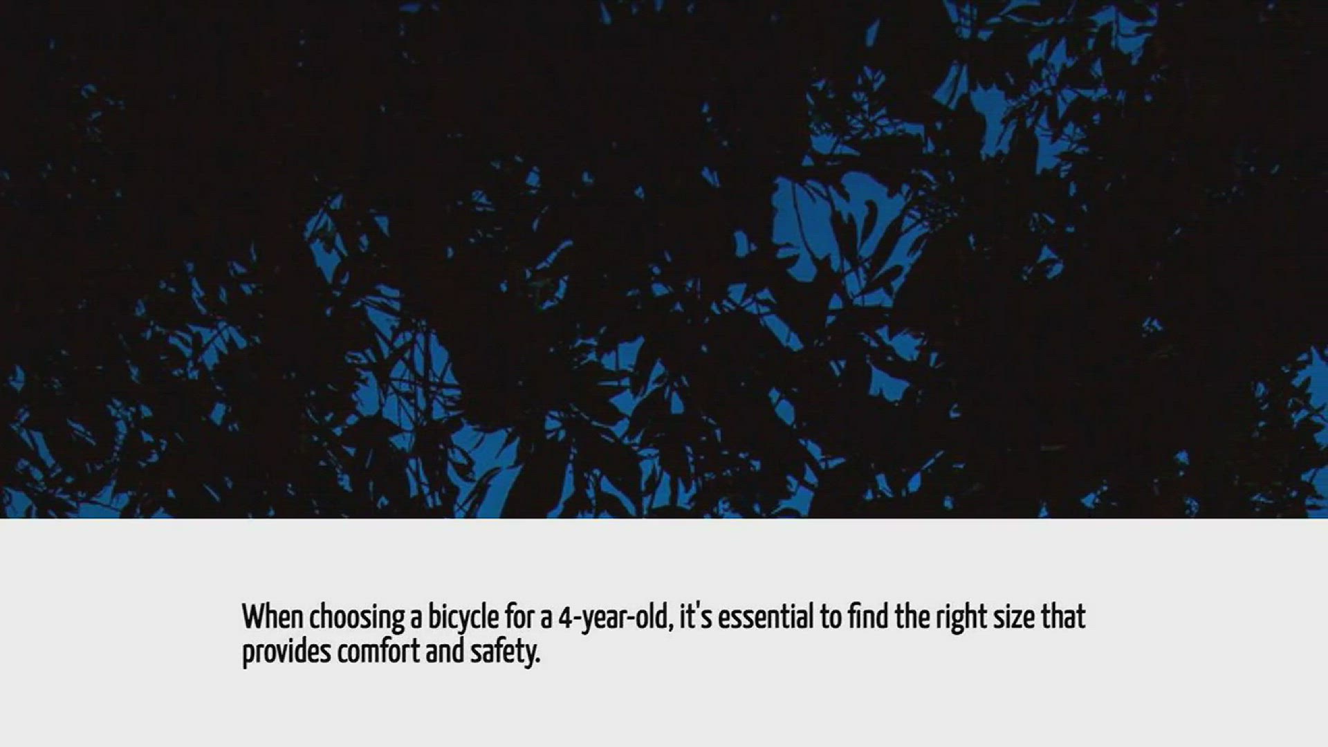 Video thumbnail for What Size Bicycle For A 4 Year Old