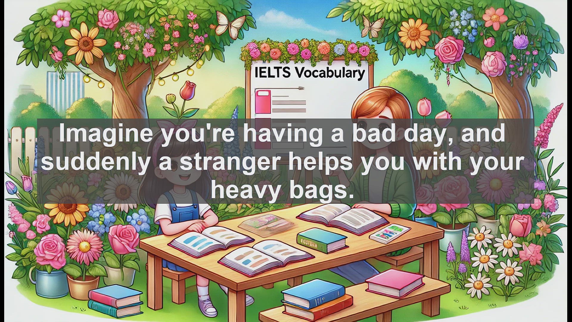 'Video thumbnail for 2500 Must Know IELTS 5.5 Vocabulary - Learn the Word 'Kind' for IELTS: Meaning, Usage, and Examples'