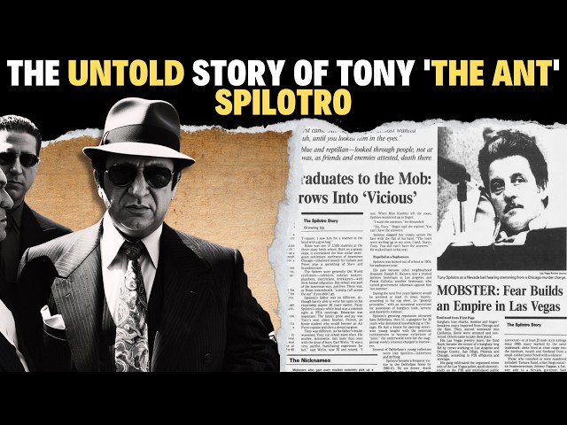 'Video thumbnail for Tony Spilotro: The Real-Life Gangster Who Took Over Las Vegas and Shocked the Mafia!'