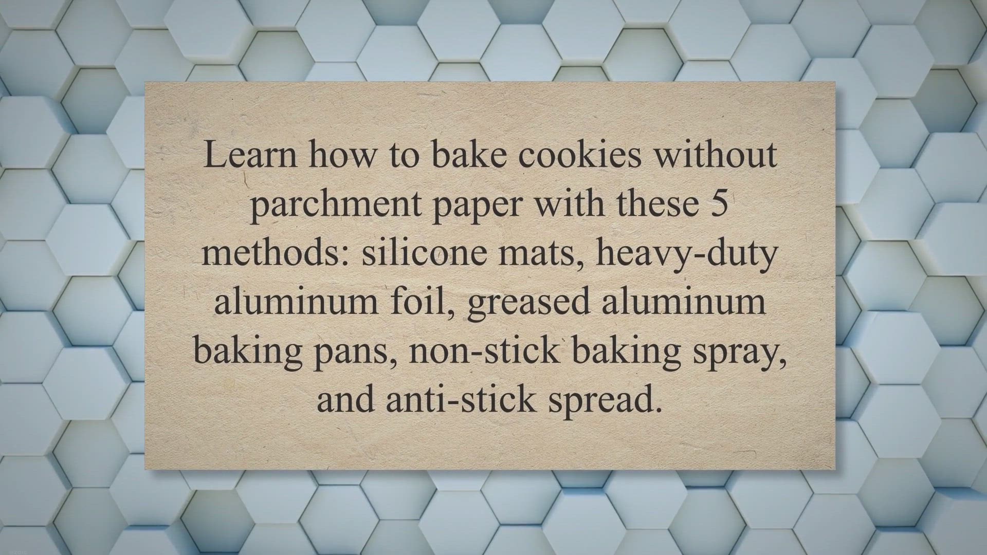 Will Parchment Paper, Foil, or Non-Stick Spray Bake the Best Cookies? I  Found Out — Eat This Not That