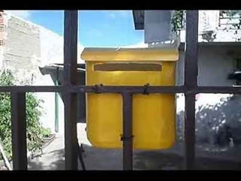 'Video thumbnail for Não jogue fora o Galão de Plástico. Faça uma linda Caixa de Correio ou porta-objetos'