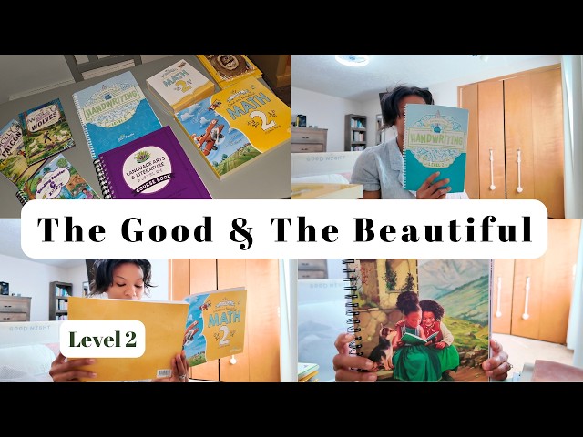 Video thumbnail for The Good and The Beautiful Level 2 Curriculum Unboxing & Overview | Homeschool Curriculum Choices