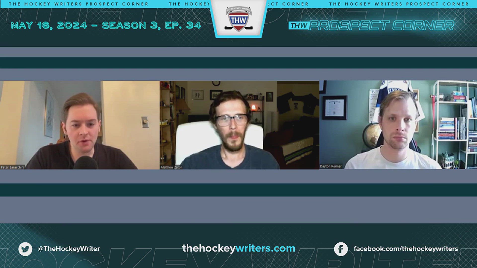 'Video thumbnail for Post-Lottery 2024 NHL Mock Draft - Zeev Buium to the Minnesota Wild'