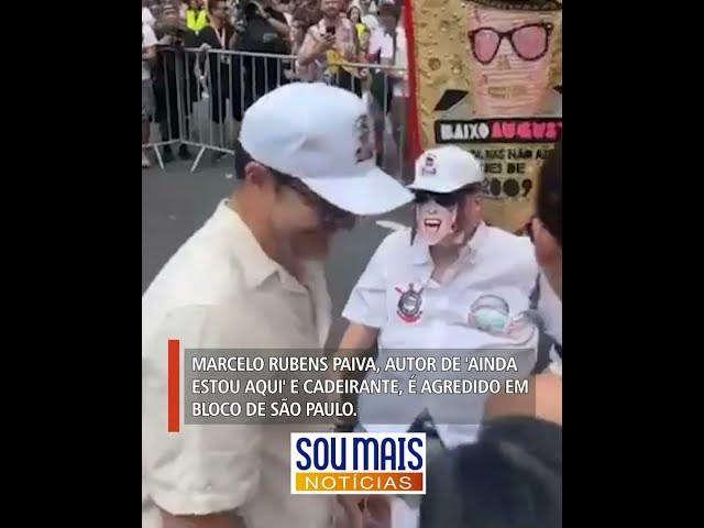 'Video thumbnail for Marcelo Rubens Paiva, autor de 'Ainda estou aqui' e cadeirante, é agredido em bloco de SP'