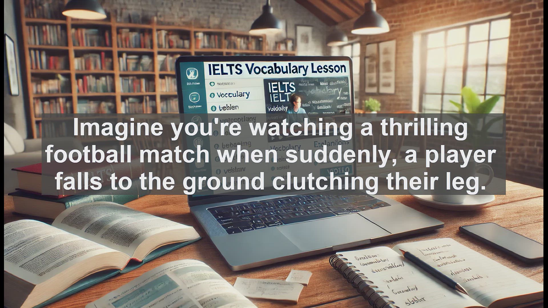 'Video thumbnail for 2500 Must Know IELTS 5.5 Vocabulary - IELTS Vocabulary: Understanding and Using 'Injured''
