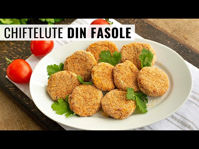'Video thumbnail for Rapide, gustoase, cu puține calorii! Chifteluțe de post din fasole boabe la cuptor'