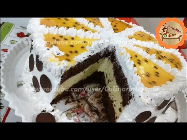 'Video thumbnail for APRENDA COMO FAZER BOLO DE CHOCOLATE COM RECHEIO DE MOUSSE DE MARACUJÁ'
