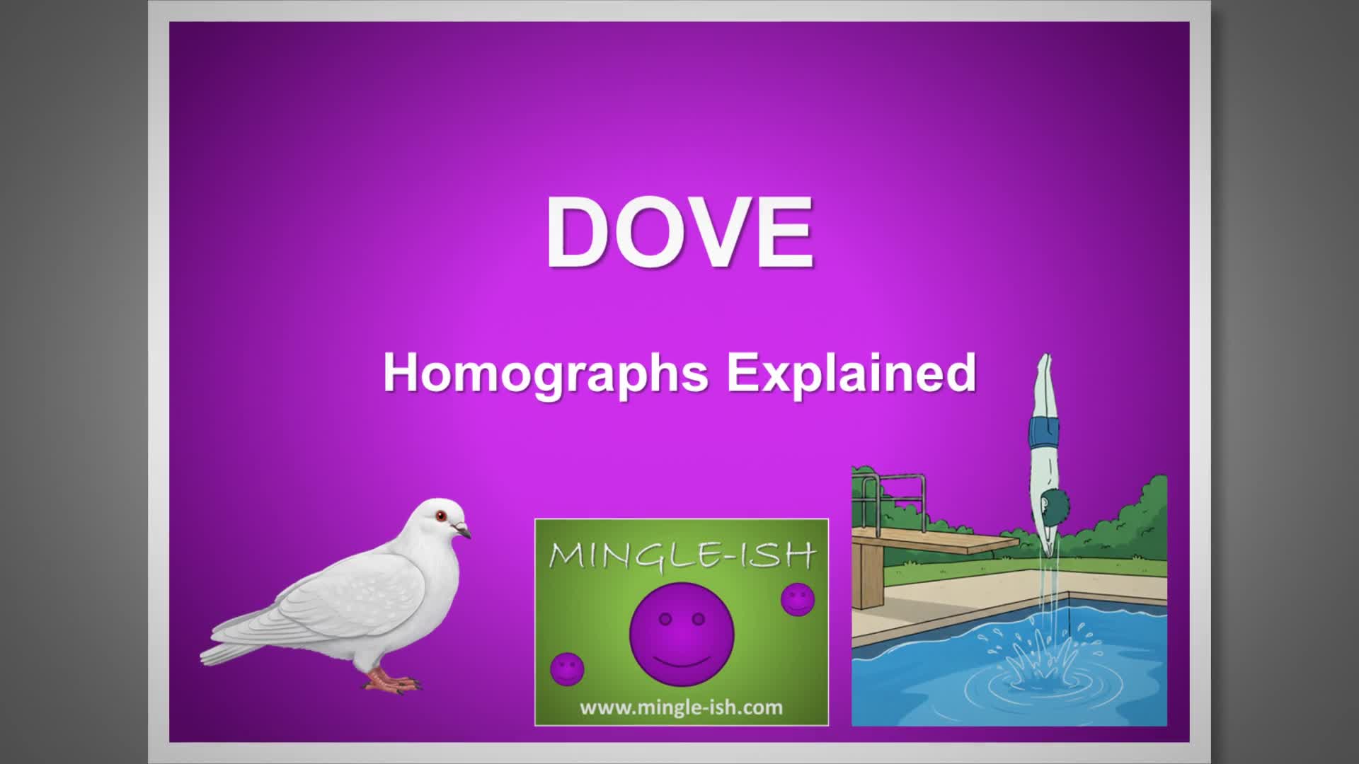 Video thumbnail for Dove: Homographs Explained