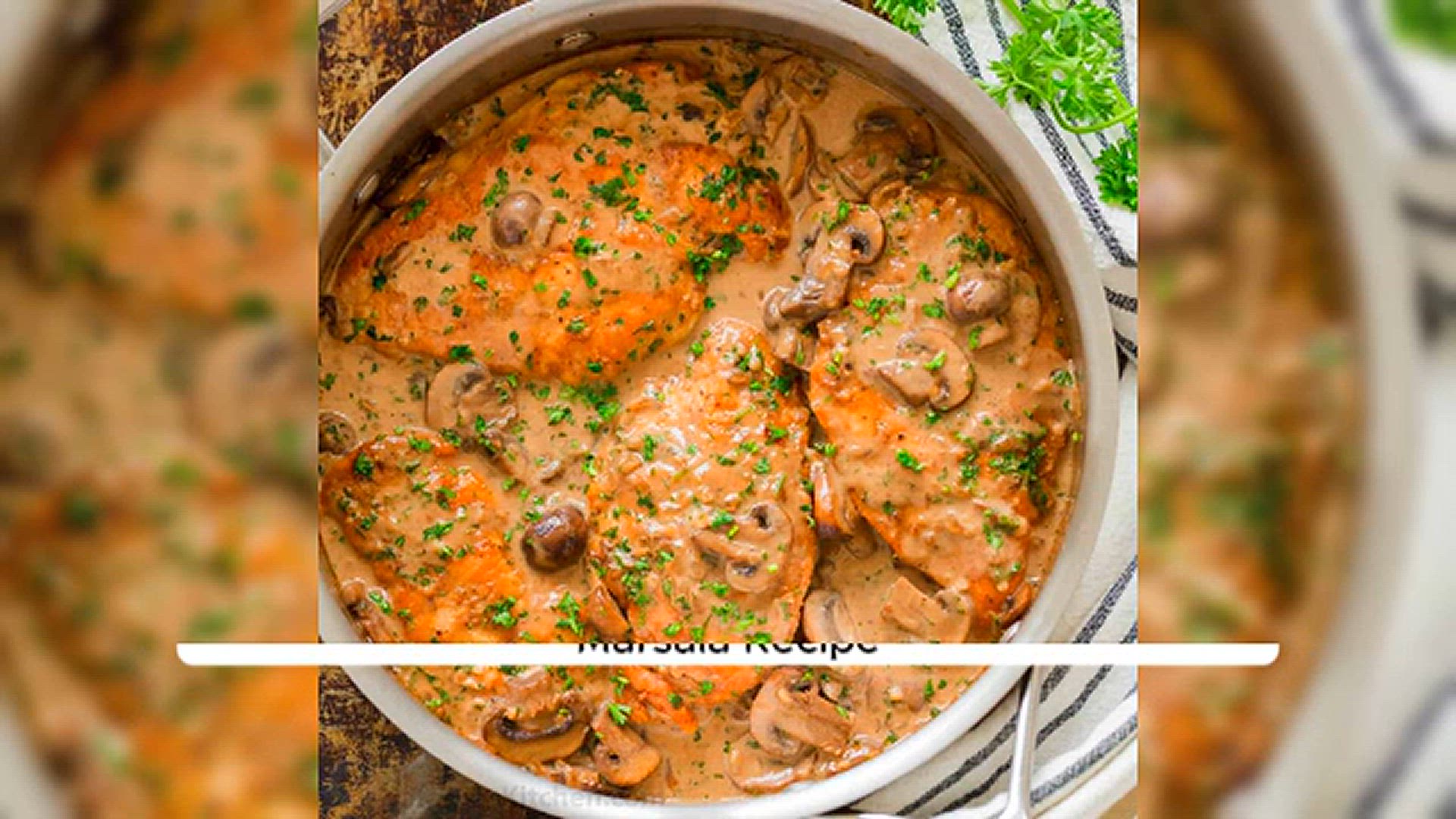 Video thumbnail for Savory Chicken Marsala: A Classic Italian Delight