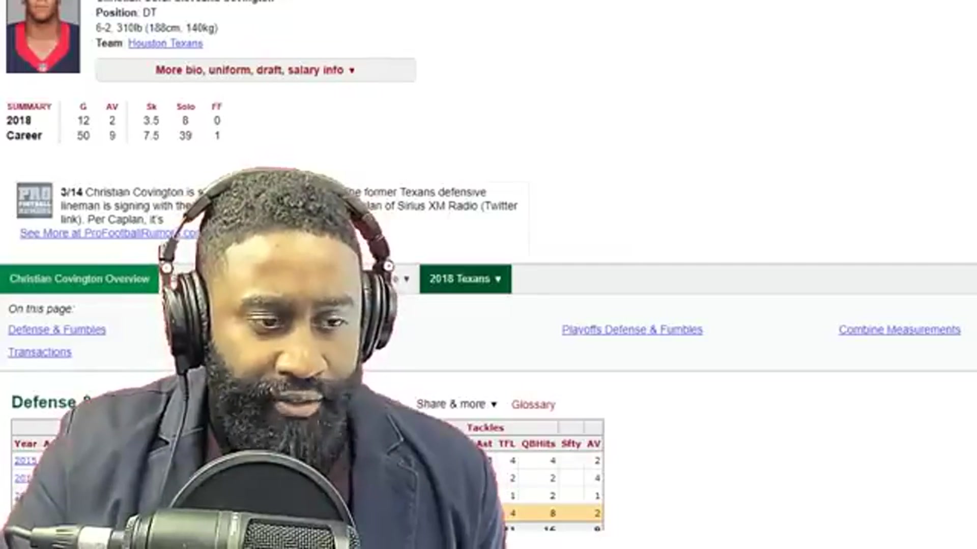 'Video thumbnail for law nation sports: cowboys sign dt christian covington: breakdown and analysis'