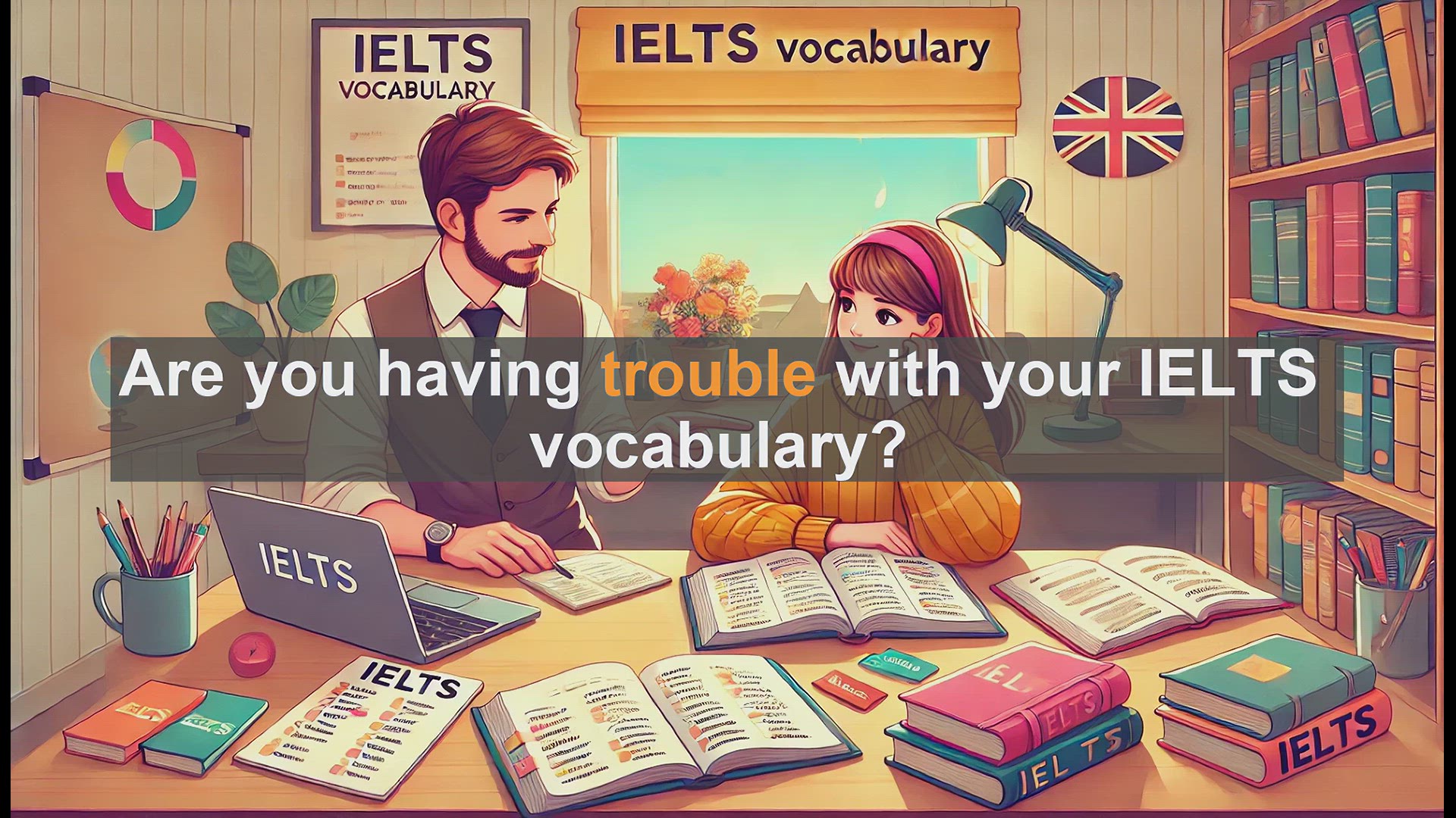 'Video thumbnail for 2500 Must Know IELTS 5.5 Vocabulary - IELTS Vocabulary: Understanding and Using the Word 'Trouble''