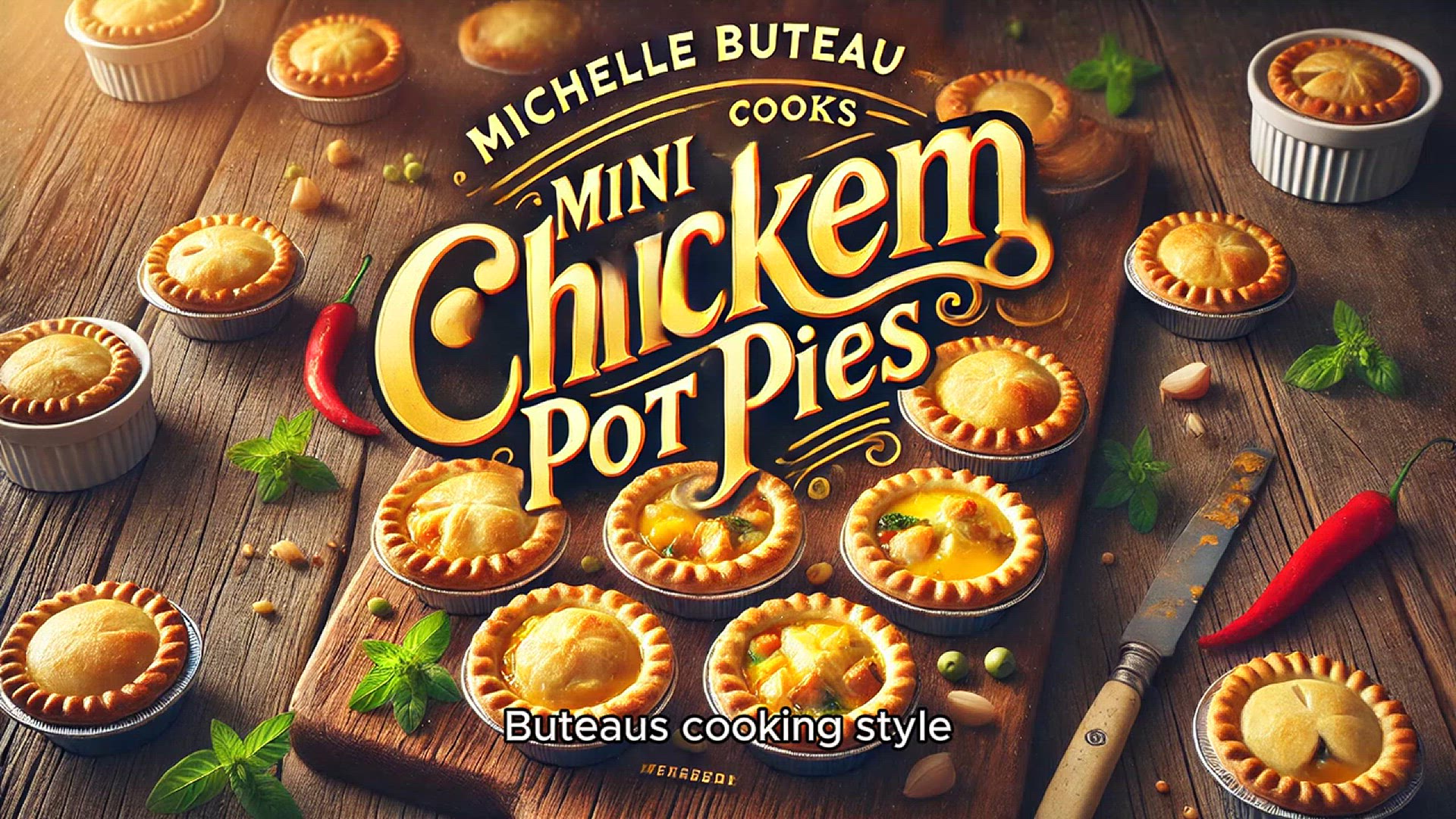 Video thumbnail for Michelle Buteau Cooks Mini Chicken Pot Pies