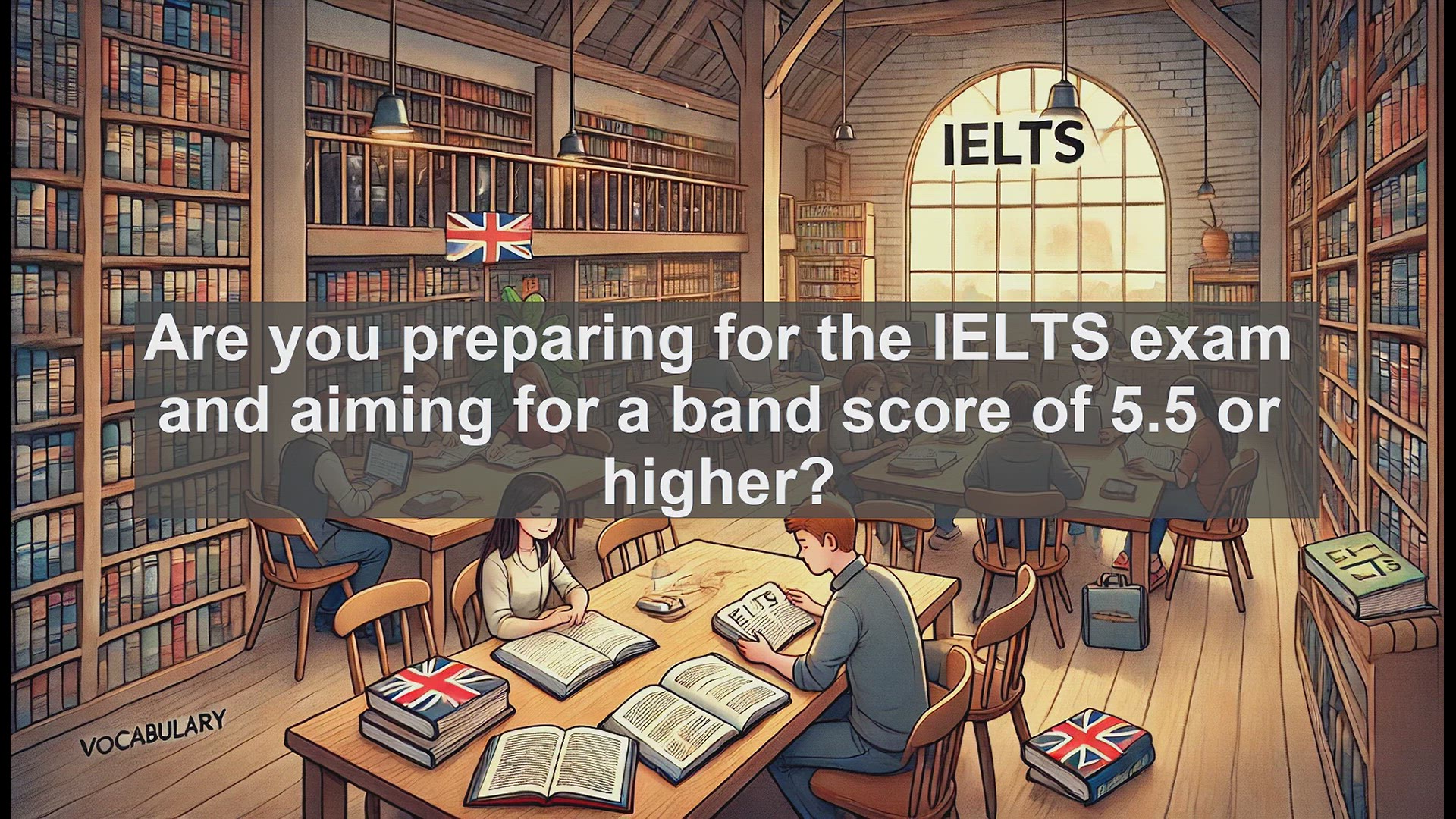 'Video thumbnail for 2500 Must Know IELTS 5.5 Vocabulary - Master 'Before' for IELTS: Boost Your Band Score to 5.5+'