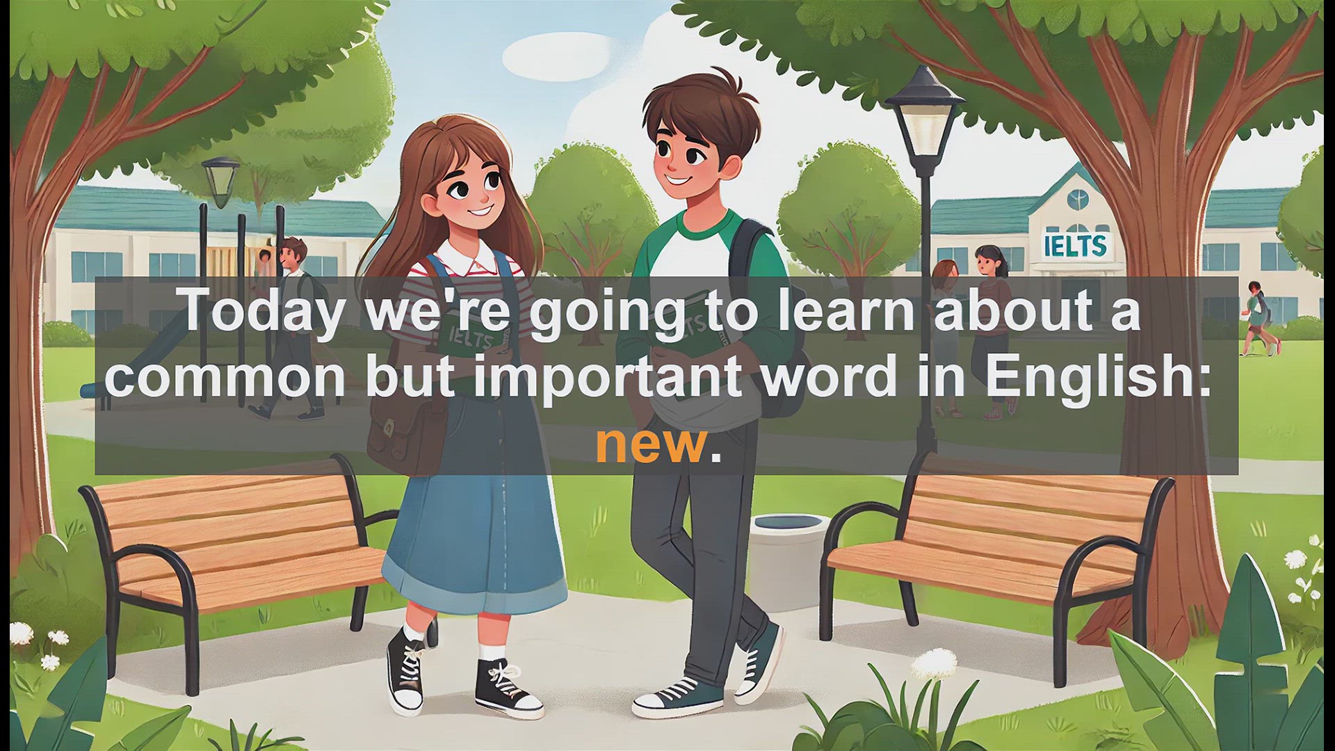 'Video thumbnail for 2500 Must Know IELTS 5.5 Vocabulary - Understanding the Word 'New' in English'