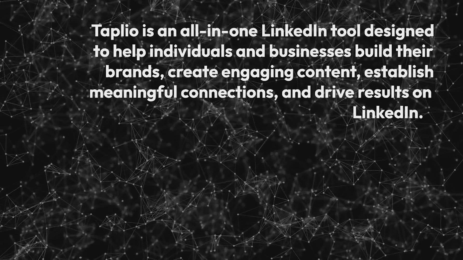 'Video thumbnail for Meet Taplio: The AI-powered LinkedIn Tool for Personal Branding and Business Growth'