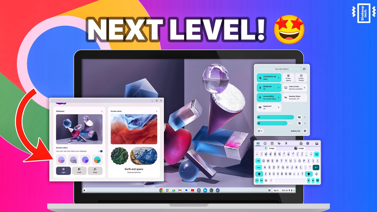 Video thumbnail for NEW Chrome OS Flex *MAJOR UPDATE* 118 - Material You, LACROS Browser, and More REVIEW! 🔥
