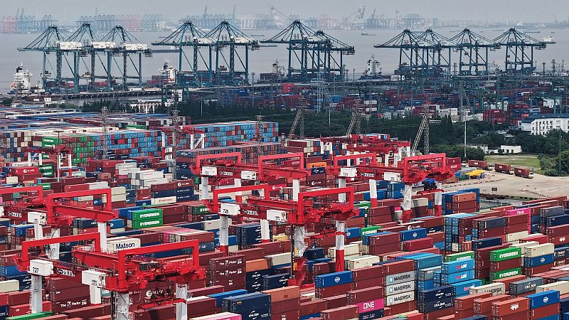 'Video thumbnail for US, China hold trade talks in London'
