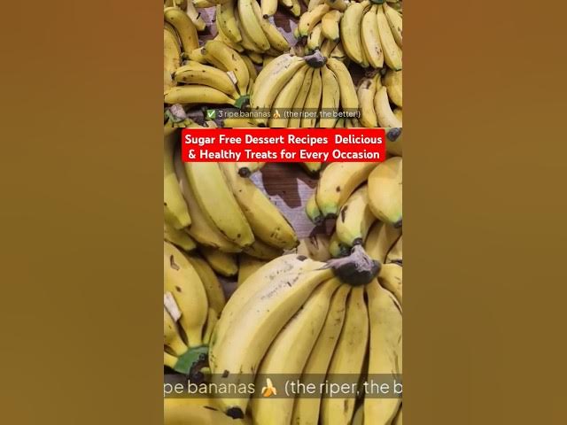 Video thumbnail for Sugar Free Dessert Recipes  Delicious & Healthy Treats for Every Occasion