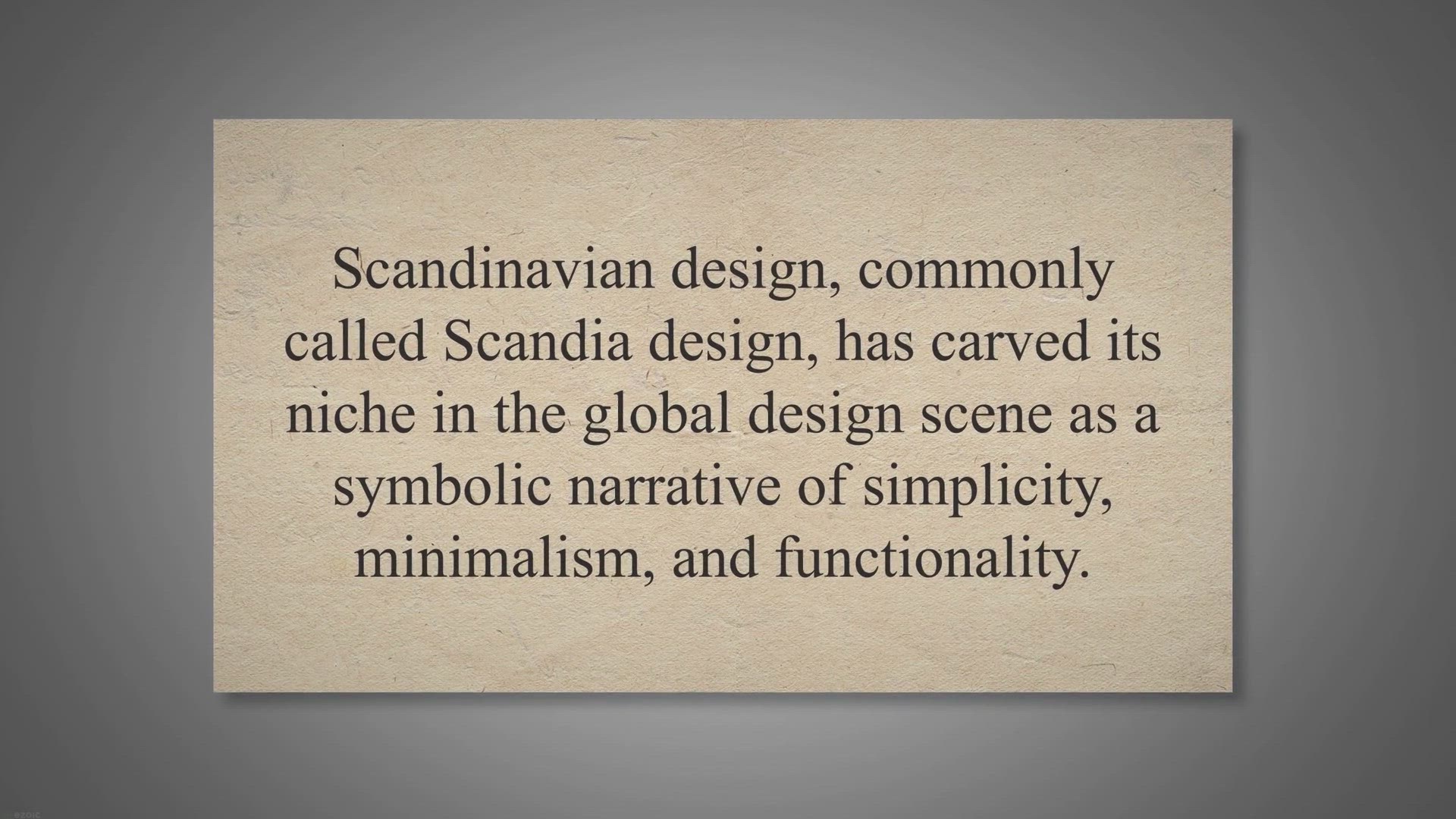 Video thumbnail for Scandia Design Furniture And Designers: Pioneers Of Simplicity