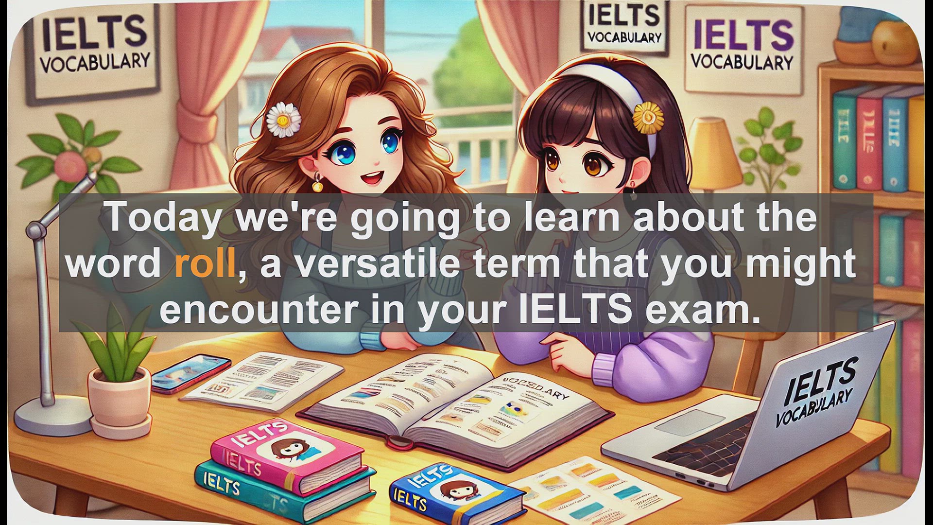 'Video thumbnail for 2500 Must Know IELTS 5.5 Vocabulary - Understanding the Word 'Roll': IELTS Vocabulary Guide'