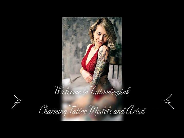 Video thumbnail for Charming Tattoo Models and Artist# Tattoodeepink
