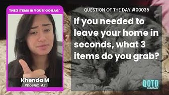 Video thumbnail for Khenda grabs 3 items no one can live without!