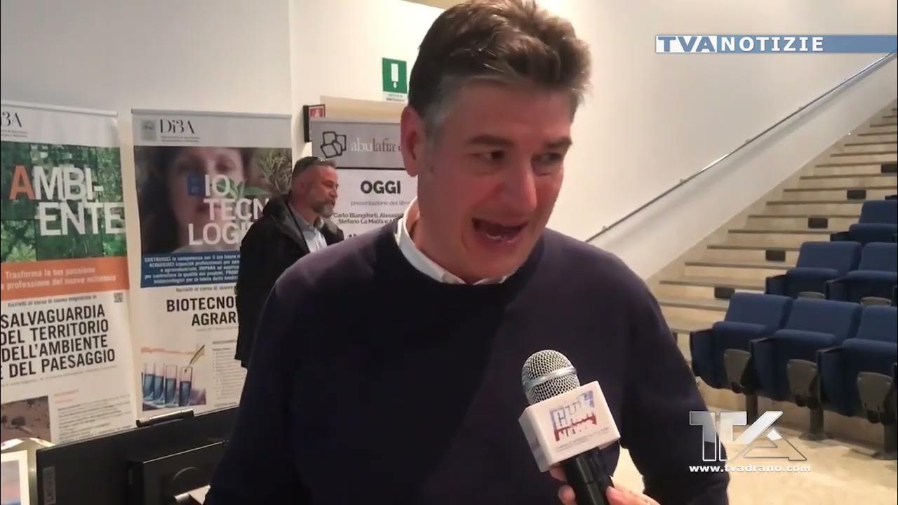 'Video thumbnail for Catania. Presentato “Il Carrubo è l’uomo” il libro di Stefano La Malfa'