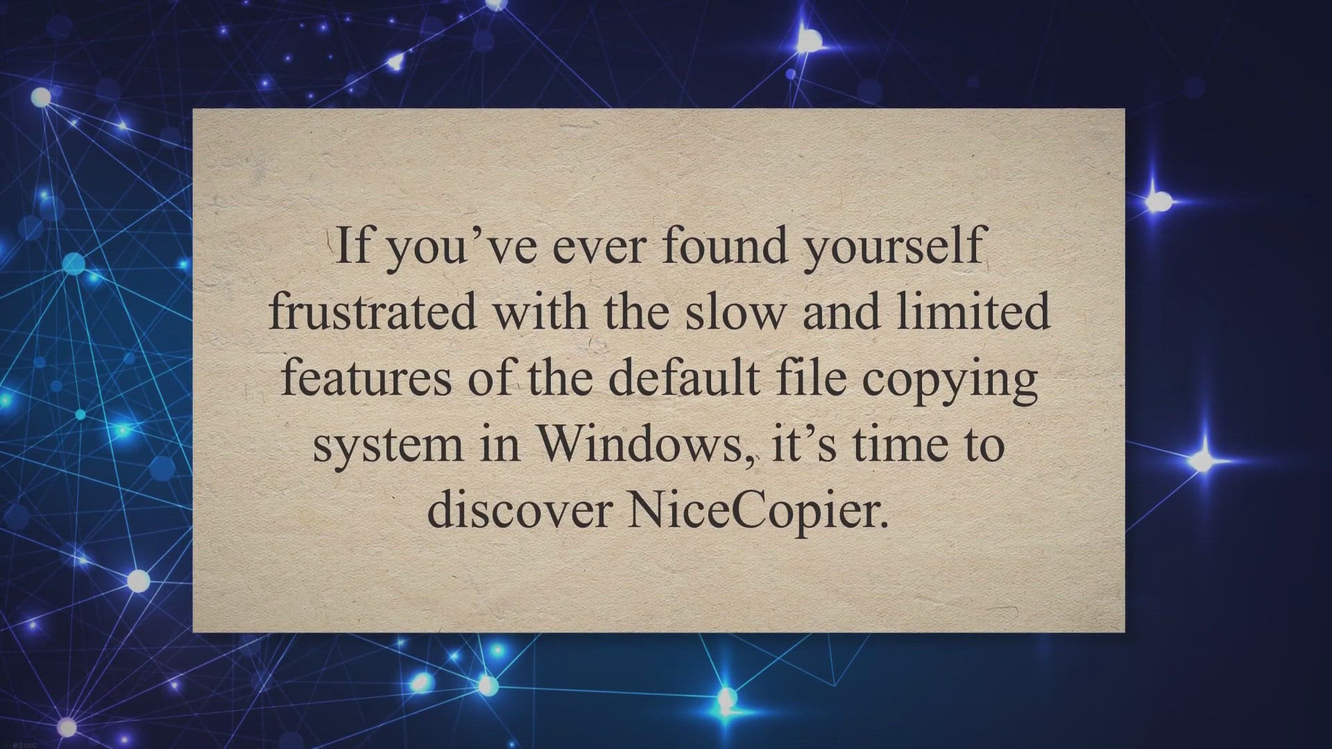 'Video thumbnail for Enhance Your File Copying Experience with NiceCopier'
