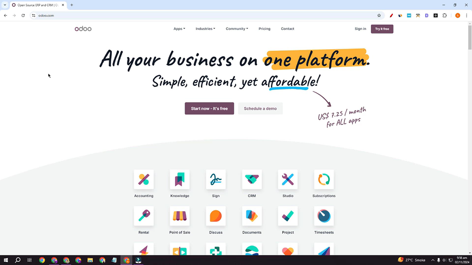 'Video thumbnail for How To Make a Website Using Oddo'