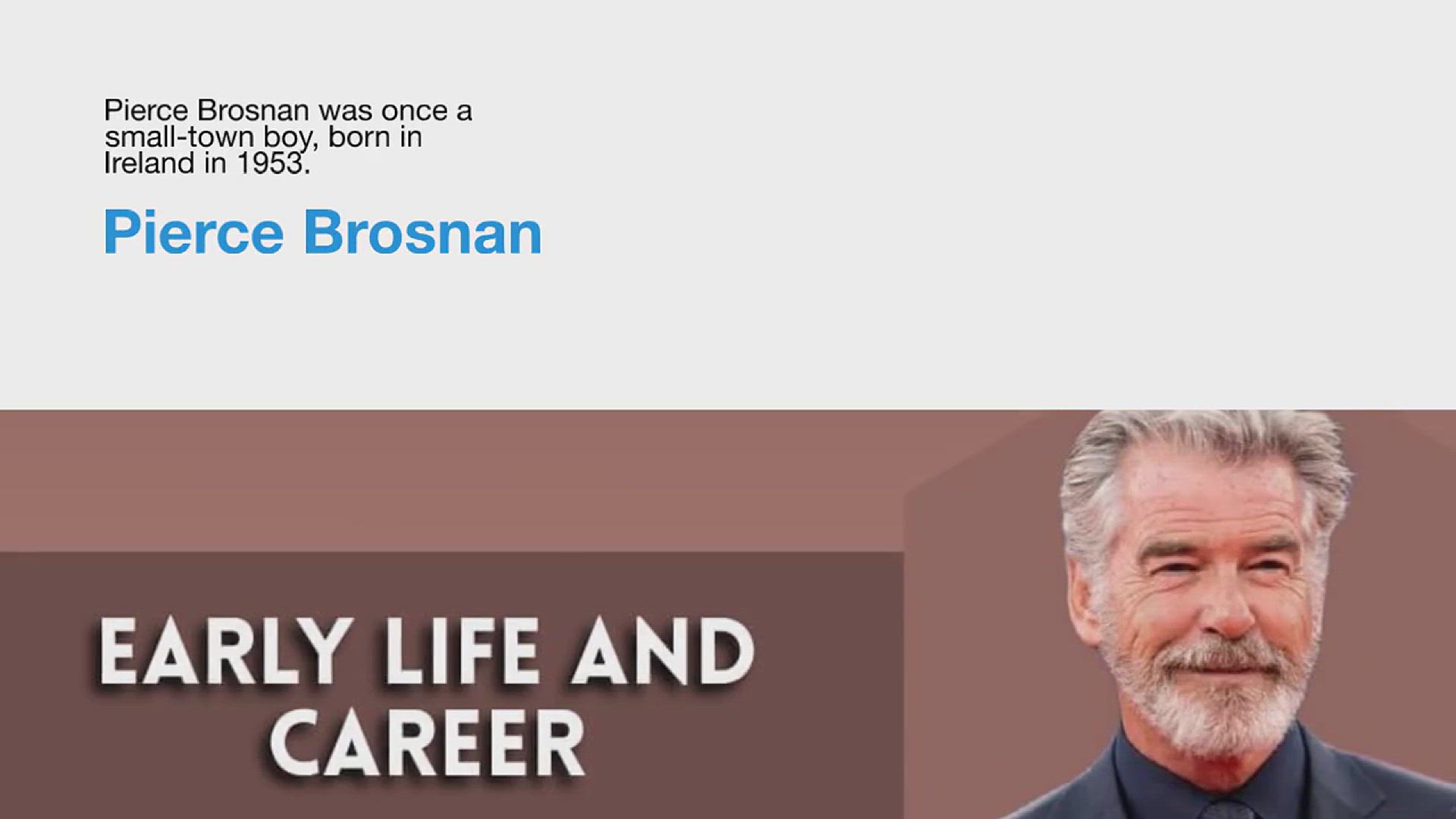 'Video thumbnail for Pierce Brosnan Net Worth | The Wealth Of Pierce Brosnan'