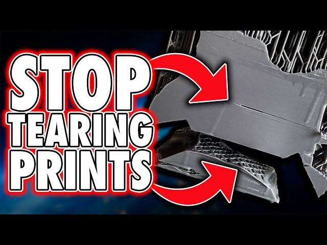 Video thumbnail for FIX your RESIN PRINTER with this ONE SETTING - It's not what you Think! - How to fix Layer Tearing