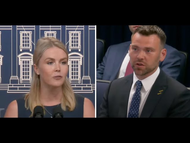 Video thumbnail for Jack Posobiec to WH Press Sec: How will the Trump admin tackle far-left political violence?