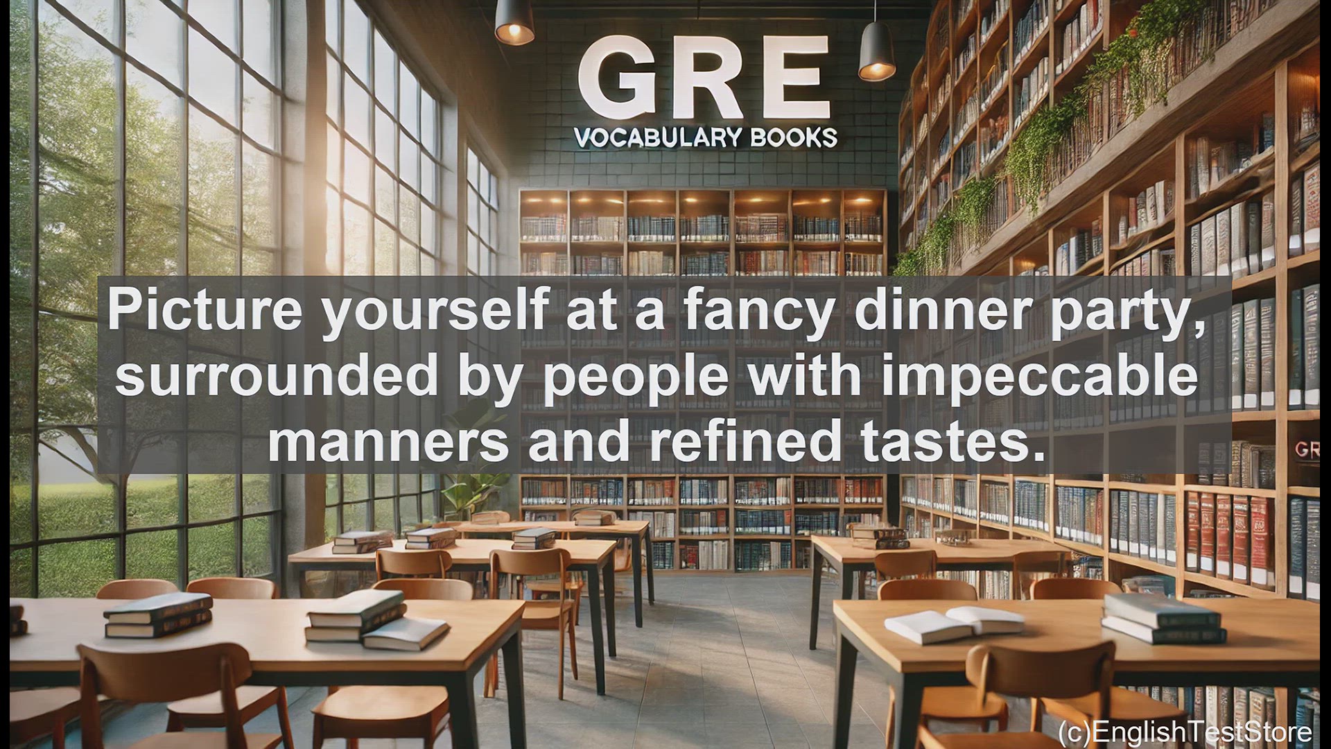 'Video thumbnail for GRE Vocabulary Lesson: Exploring the Refined World of Genteel Etiquette'