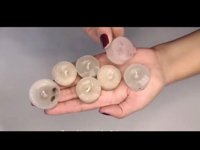 'Video thumbnail for Velas Flutuante decorada - Como fazer'