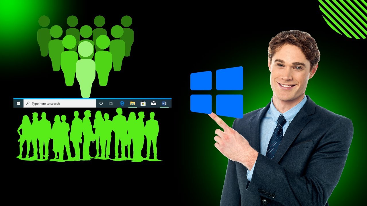 'Video thumbnail for How to Group or Ungroup Taskbar Icons in Windows 10 Settings | GearUpWindows Tutorial'