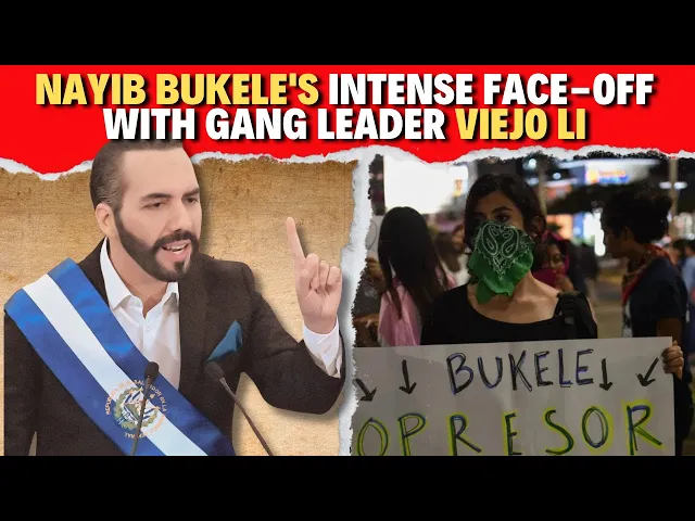 'Video thumbnail for Nayib Bukele's INTENSE Face-Off with Gang Leader Viejo Lin | The Fight for El Salvador's Future'