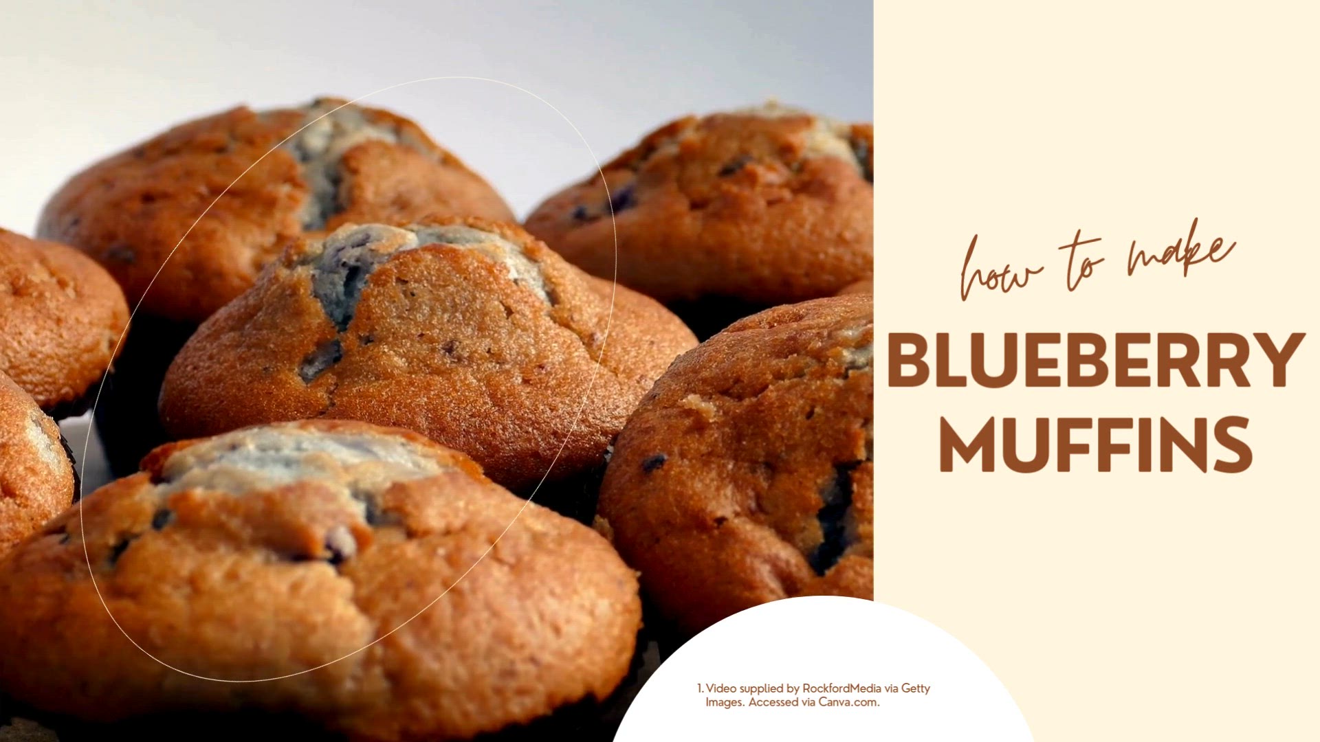 'Video thumbnail for Blueberry Muffin'