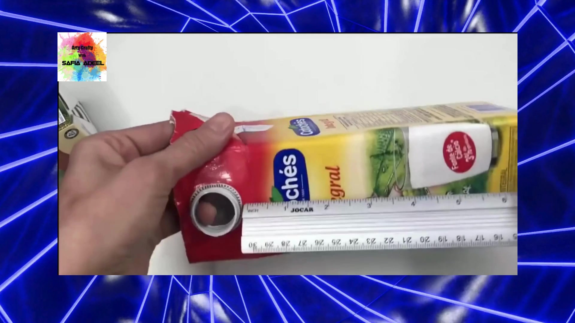 Video thumbnail for DIY Best Use Of Waste Juice  Box  Decoration Idea