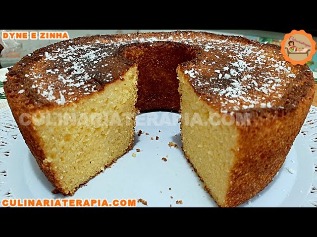 'Video thumbnail for BOLO FOFINHO DE FLOCÃO DE MILHO COM QUEIJO E COCO, RECEITA FÁCIL SEM TRIGO'