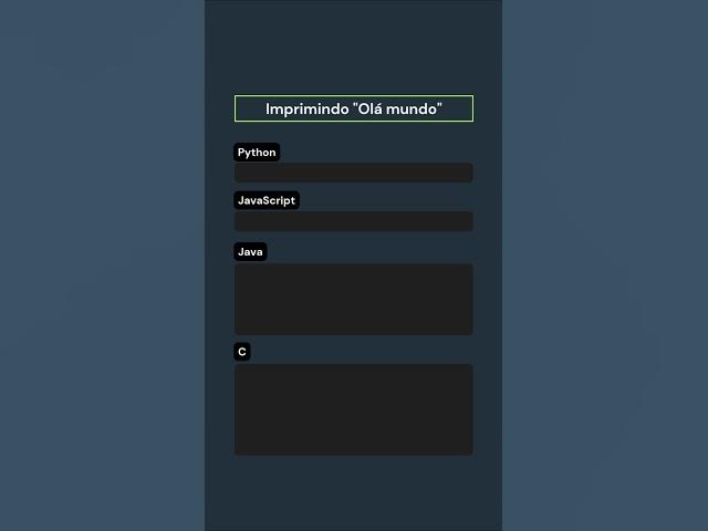 Video thumbnail for Imprimindo Olá mundo#codigo #programacao #dev #python #java #c #usandopy