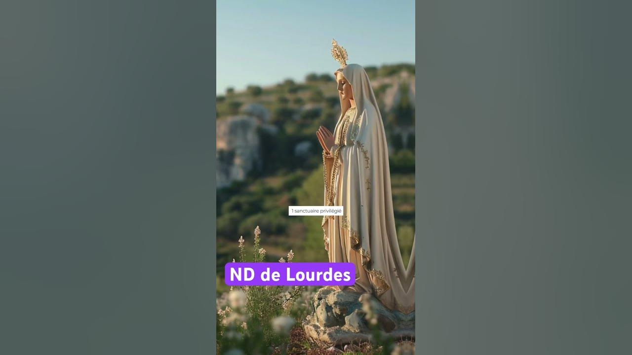 'Video thumbnail for Prière de guérison à Notre-Dame de Lourdes'