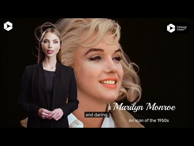 Video thumbnail for Marilyn Monroe