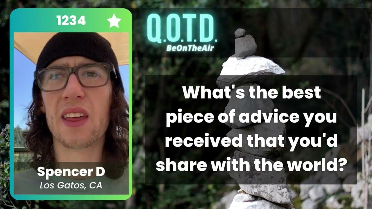 Video thumbnail for Our Favorite Answers: Spencer's advice is "Mind your own business"