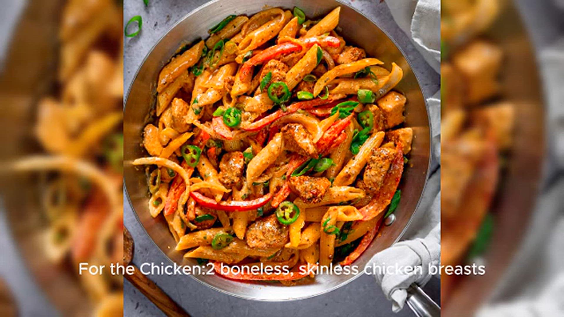 'Video thumbnail for One-Pan Buffalo Chicken Alfredo'