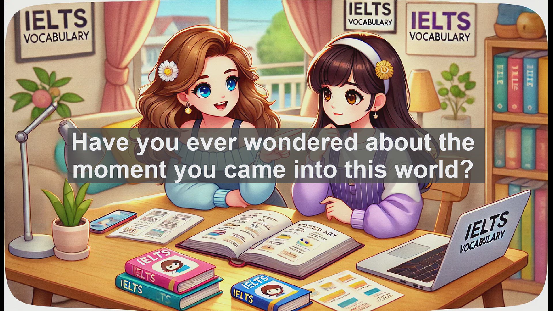 'Video thumbnail for 2500 Must Know IELTS 5.5 Vocabulary - Understanding 'Born': The Word That Marks Life's Beginning'