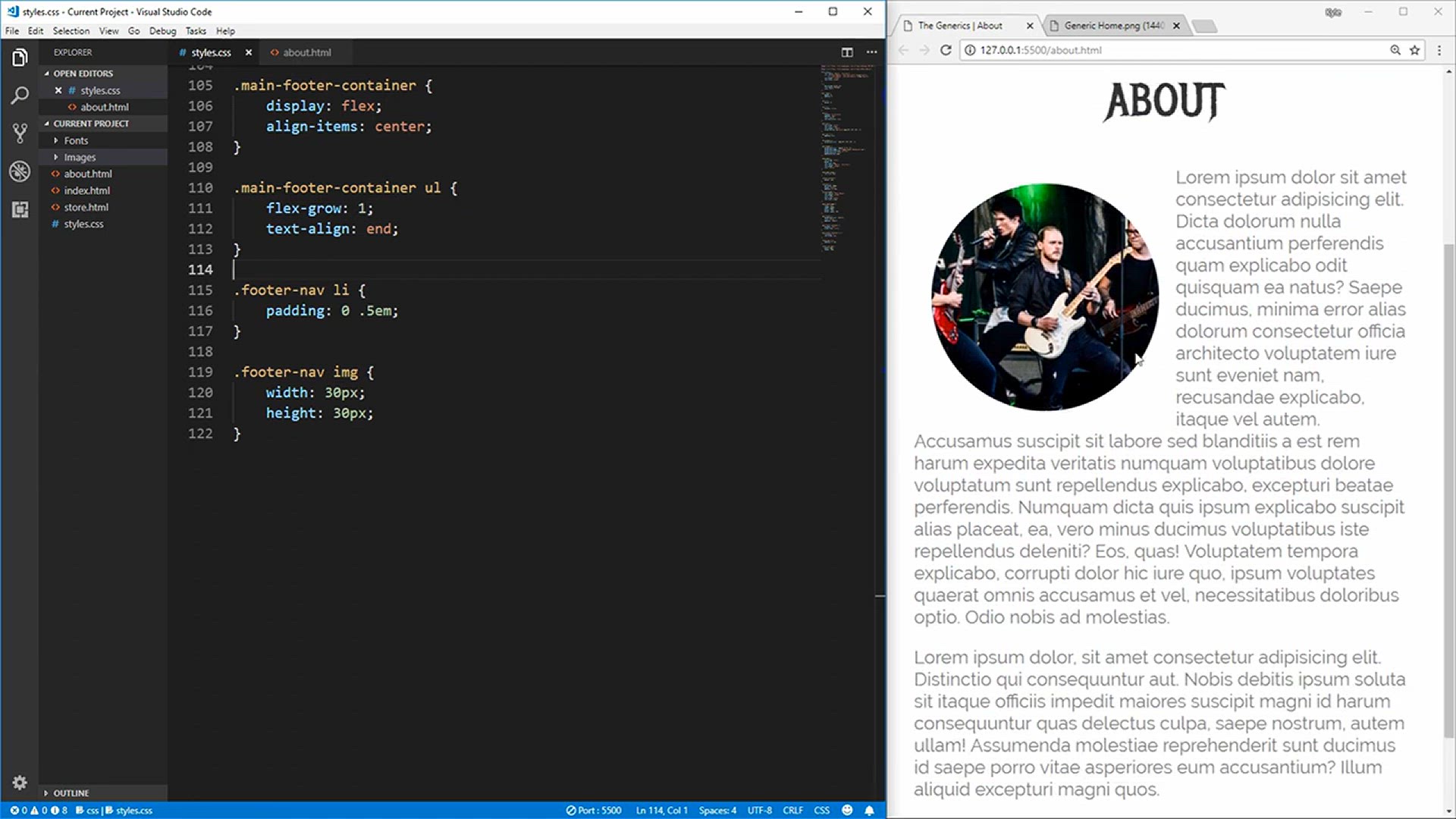 'Video thumbnail for How to Style a Modern Website (Part Two)'