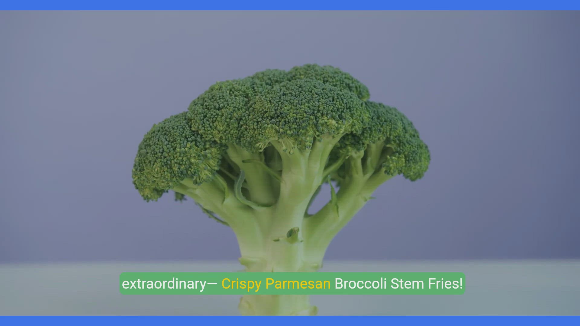 Video thumbnail for Crispy Parmesan Broccoli Stem Fries The Ultimate Super Bowl Snack!