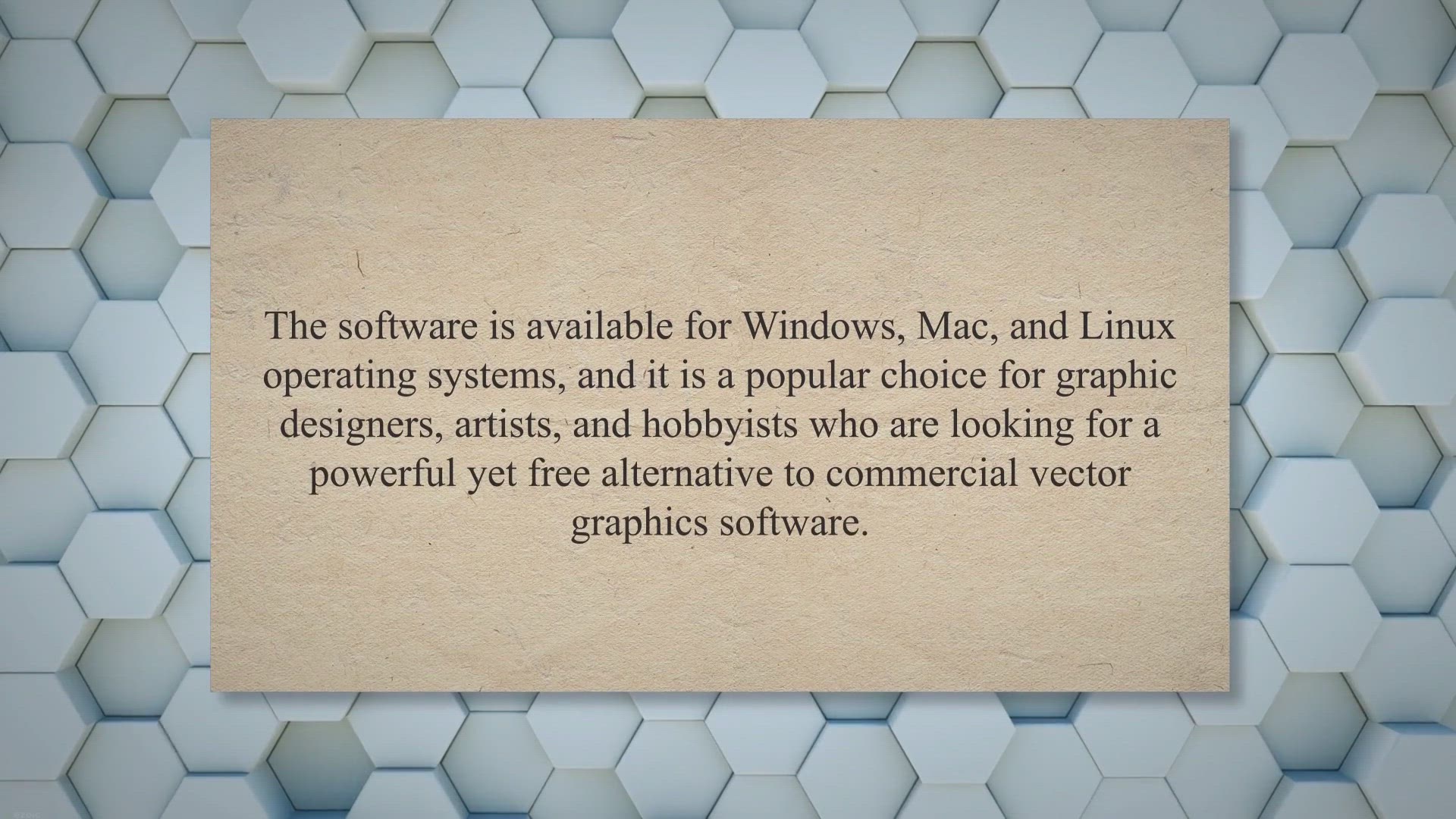 'Video thumbnail for Inkscape: A Comprehensive Review of the Free Vector Graphics Editor'