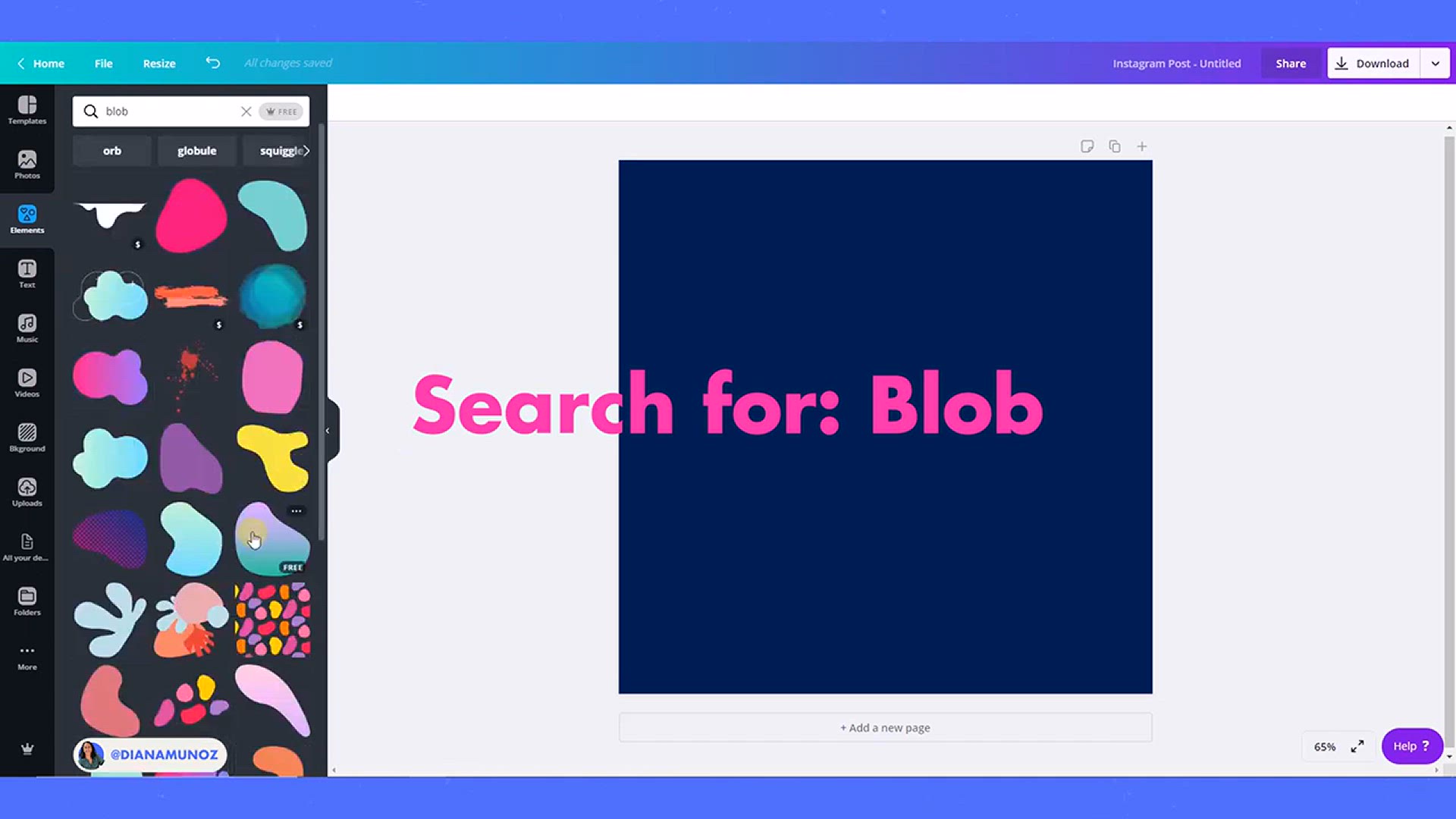 'Video thumbnail for How to Create Curvy Backgrounds with Canva_'